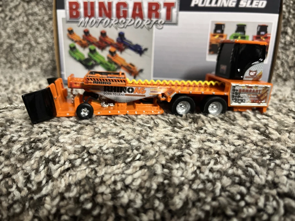 Bungart Motorsports Rhino AG ORANGE Pulling Sled By SpecCast 1/64 Resin NEW!! - Image 2 of 4