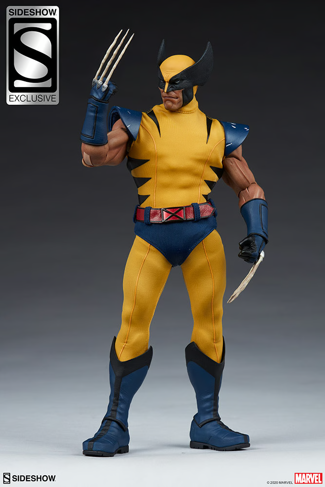 Sideshow Wolverine アクションフィギュア 約30cm 1/6 Scale Marvel X-Men Wolverine Exclusive Figure Sideshow USED