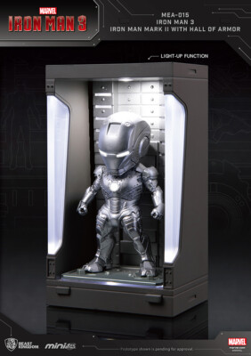 アイアンマン　MARK XLⅢ MINI EGG ATTACK SERIES Beast-Kingdom USA | Iron Man 3 /Iron Man Mark III with Hall
