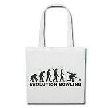 Tasche Beutel Baumwolltasche BOWLING BOWLINGS KUGEL BOWLINGBAHN BOWLING CENTER