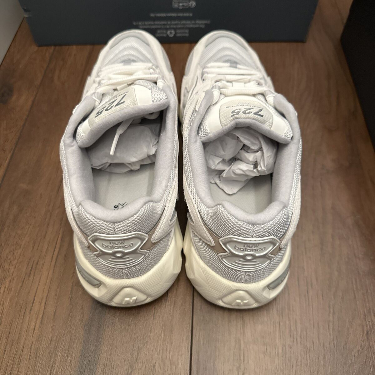 Size 10 - New Balance 725 White Grey Matter - ML725UF | eBay Size 10 - New Balance 725 White Grey Matter - ML725UF | eBay