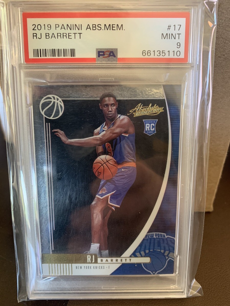 2019-20 Panini Absolute Memorabilia - #17 RJ Barrett (RC 2019-20 Panini Absolute Memorabilia - #17 RJ Barrett (RC