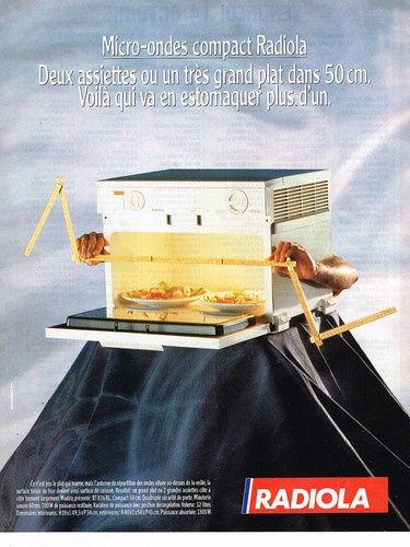 WERBUNG WERBUNG 055 1988 RADIOLA le micro-ondes compact