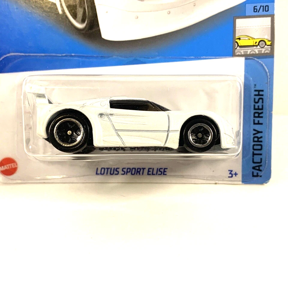 Mattel Hot Wheels Lot Of 6 Lotus Toy Cars: 2 340R, Esprit, & More! Ages 3+ - Image 3 of 4