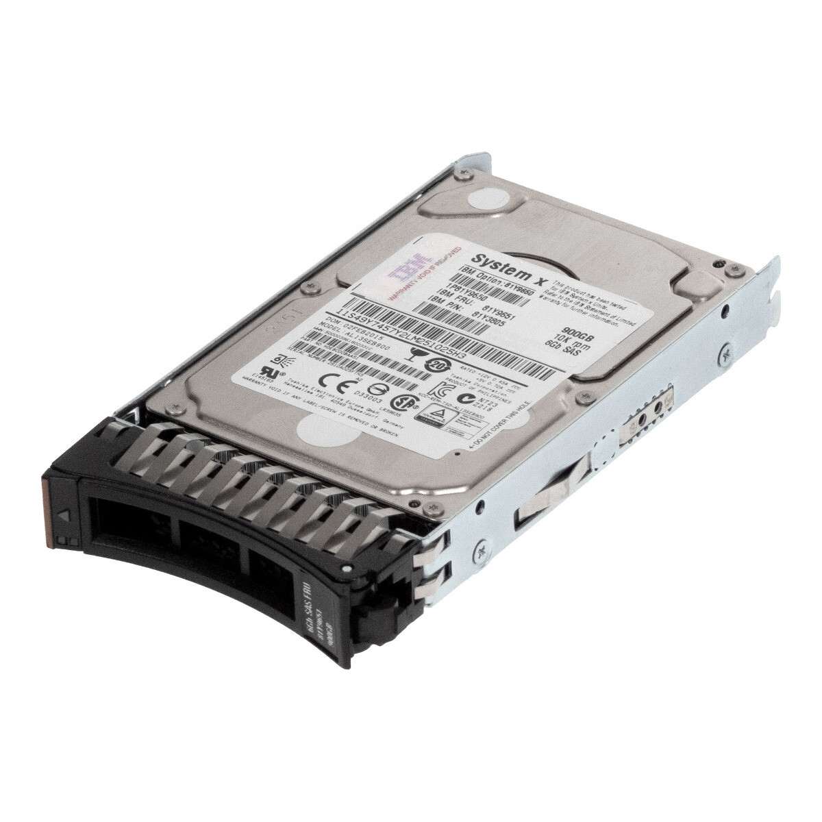 Hard Drive IBM 81Y9651 81Y3805 AL13SEB900 900GB 10K 64MB SAS-2 2.5