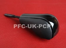 UK SELLER Genuine Leather GLOSS BLACK Shift Knob for BMW E46 E60 E39 E36 X5 X3