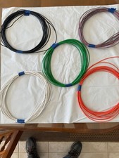 14 Gauge 25 Feet Automotive Copper Wire Of Each Color. 125' Total Wire.