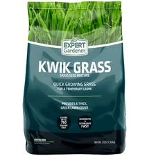 Expert Gardener Kwik Grass Seed Mix, for Sun to Partial Shade, 3 lb.