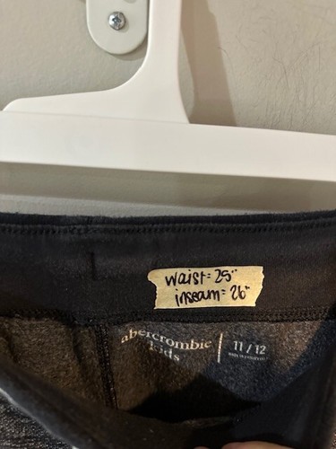 Kid's Abercrombie Jogger Pants Size 11/12 #W24 - Picture 3 of 3