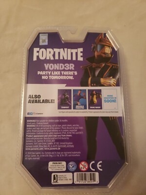 Fortnite Statuetta Yond3r (Flair) Da 4 Pollici – Action Figure Articolata Con Strumento Di Raccolta - 5