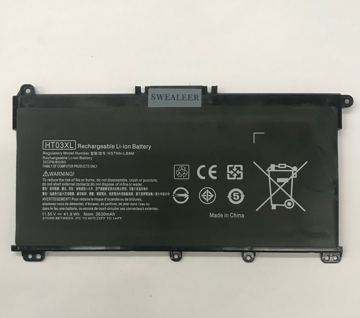 Bateria Original Hp Ht03xl 41.04wh Hto3xl Hstnn-ib80 | Cuotas Sin Interés - Foto 13