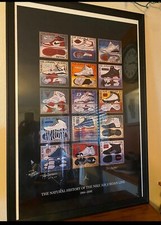 Tinker Hatfield Personal Gift inscribed To Michael Jordan Rare Poster - JSA LOA