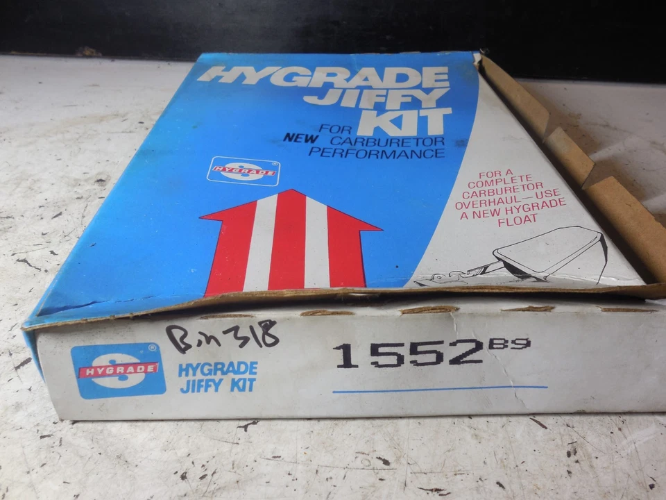Hygrade Carburetor Kit Repair 1552 Fits Checker 68-67, Chevrolet 68-67, GMC 1968 - Image 2 of 3