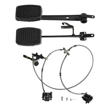 Go Kart Foot Brake Caliper Throttle Brake Pedal Kit ATV Quad Buggy 4 Wheeler