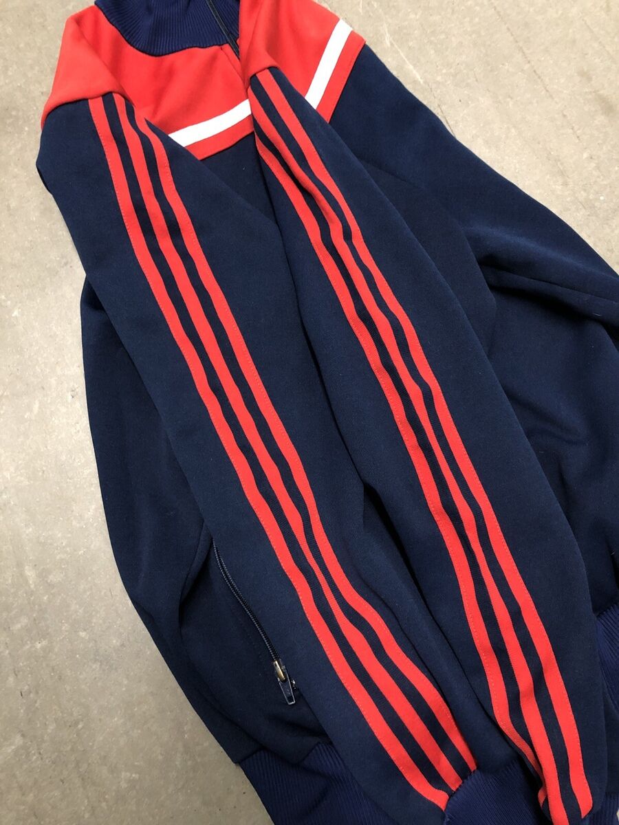 Vintage 80's Adidas Classic Full Zip Logo Track Jacket Mens Vintage 80's Adidas Classic Full Zip Logo Track Jacket Mens