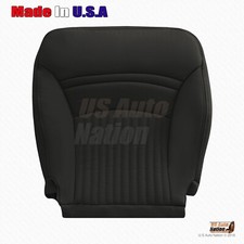 1997 To 2004 Chevy Corvette Passenger Bottom Perforated Leather Seat Cover Black