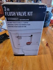 Everbilt 3 in. Toilet Adjustable Flush Valve with Flapper #A21026 1005 129 160