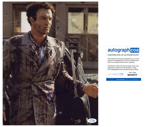 James Caan Signed Autographed 11x14 Photo The Godfather Actor ACOA COA