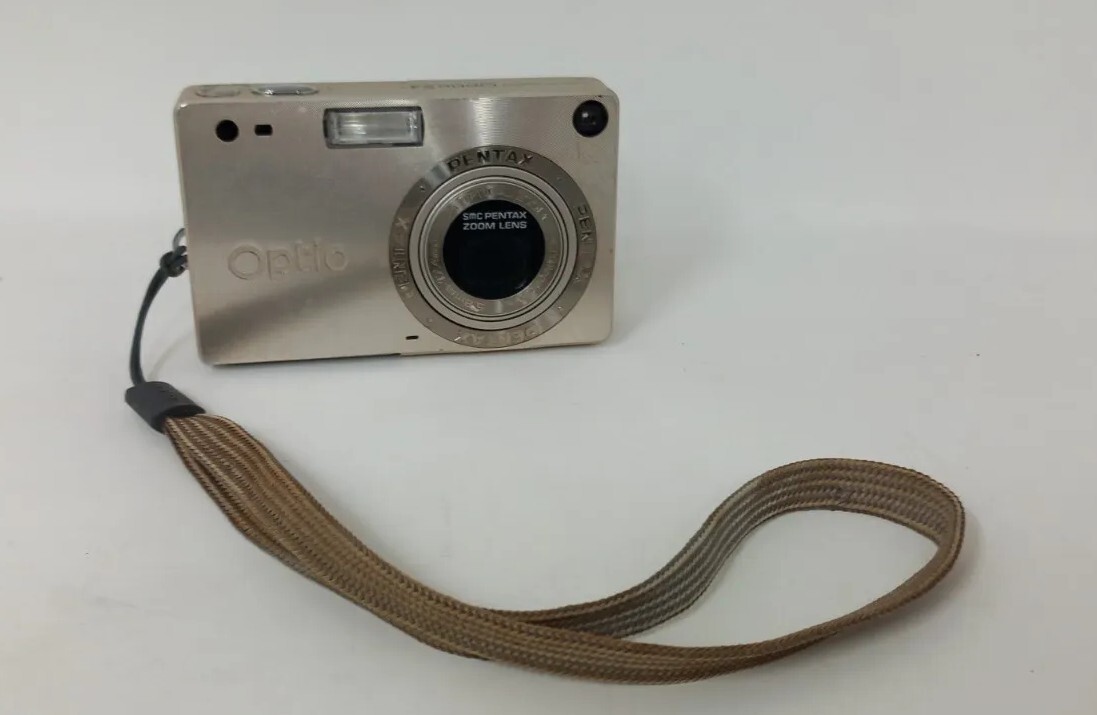 PENTAX ペンタックス Optio オプティオ S4i シルバー デジカメ