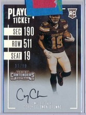 2016 Panini Contenders Football Cards - SP/SSP Print Runs Added 14