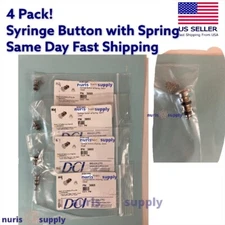 4 Pack Replace Your Air Water Syringe Button with Spring, Quick Clean DCI 3085