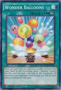 Wonder Balloons - NECH-EN055 - Common - Unlimited Edition x3 - Lightly Played