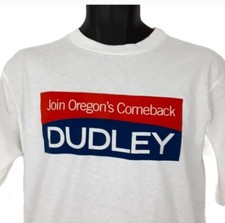 Chris Dudley T Shirt Adult Medium White Join Oregon Comeback Congress