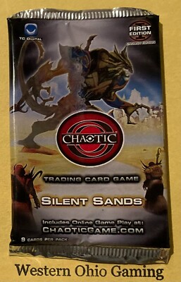 chaotic silent sands booster box TCG 1st Edition Pack NEW READ CCG All the while Chaotic: Silent Sands Booster Case