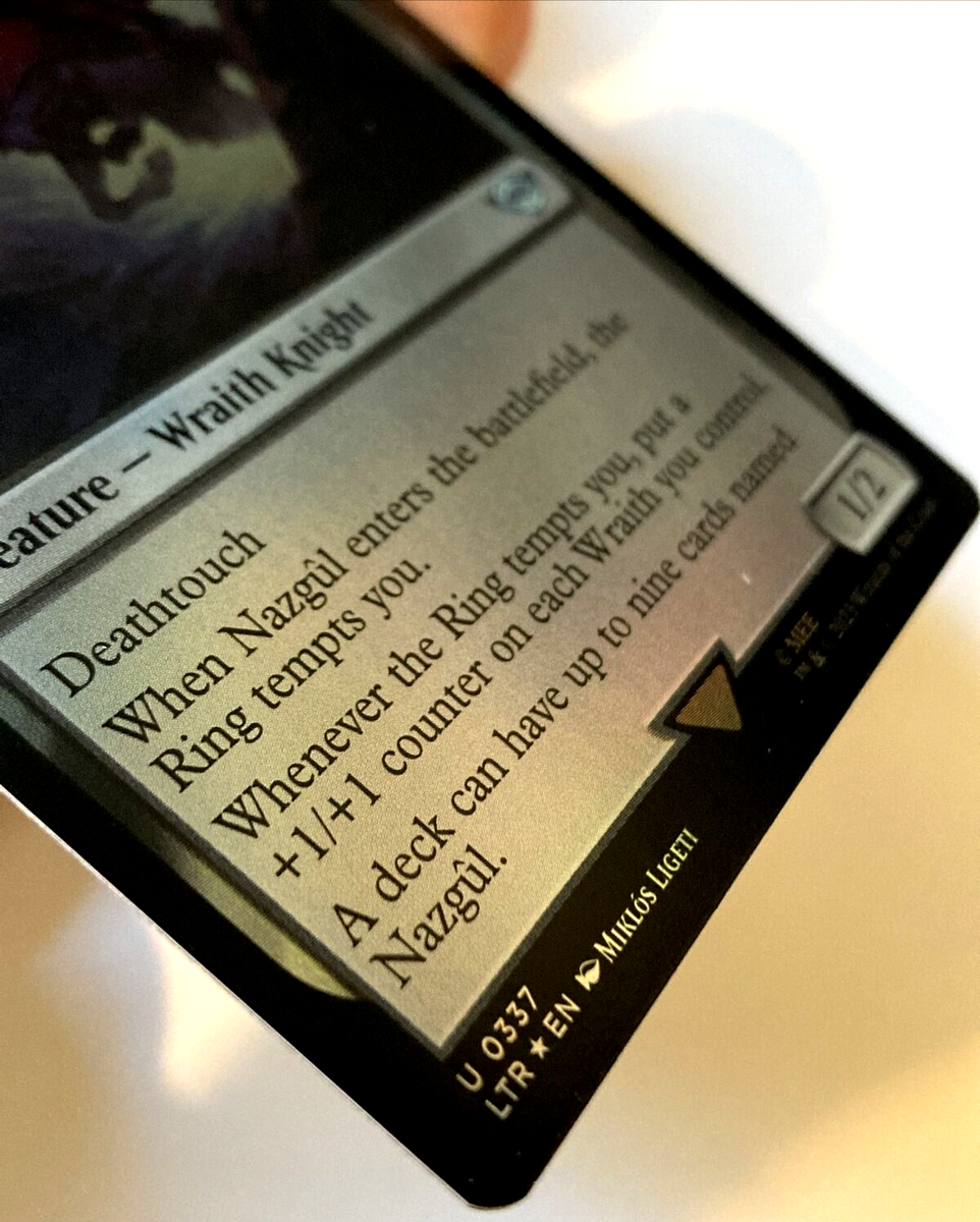 MTG Nazgul *FOIL* The Lord of the Rings: Tales of Middle-earth