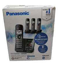 Panasonic KX-TGD564M DECT 6.0 PLUS Expandable Digital Cordless Phone System