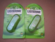 Pack of 2 Listerine Freshburst Oral Care Pocket Mist 140 Mists Sprays 7.7mL NEW