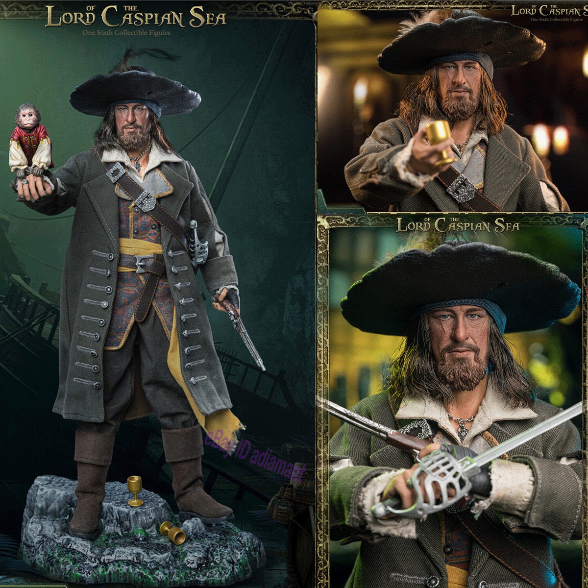 SWTOYS Taugh Guys　バルボッサ　パイレーツ　フィギュア SWTOYS×Tough Guys 1/6 FS046 Pirates of the Caribbean Hector