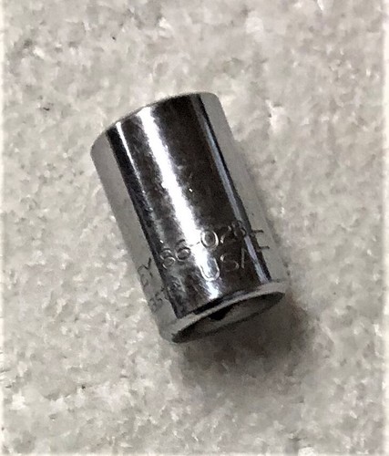Stanley Tools USA 1/4" Drive Chrome 3/8" 6 Point Standard Socket 86-028 - Picture 3 of 3