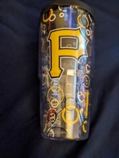 Pittsburgh Pirates logo 24 oz Tervis double walled cup with lid