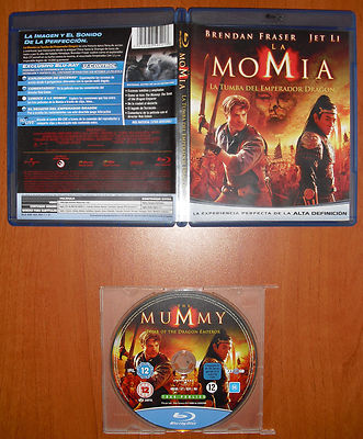 La Momia: La Tumba del Emperador Dragón [Blu-Ray & Region Free] Brendan Fraser