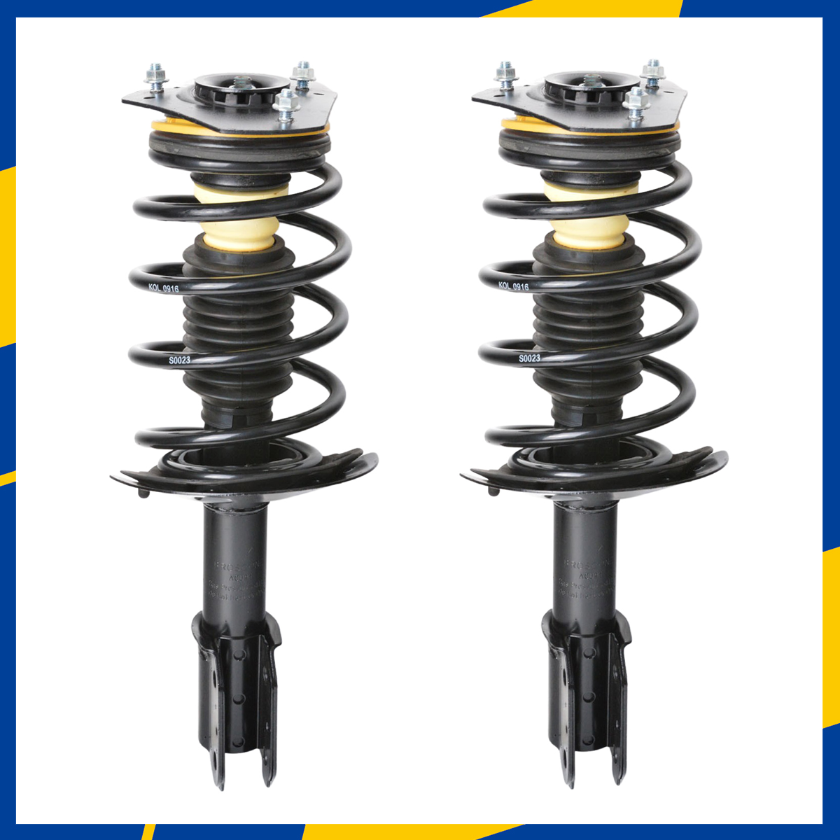 Complete Front Strut Assembly Pair Kit For 2014-2019 Chevrolet Impala - Ready To Install 1 thumbnail image