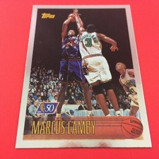 Marcus Camby 1996-97 Topps NBA at 50 Parallel Rookie Card #161 NBA Raptors . rookie card picture