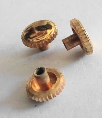UHR. KRONE AUFZUG ROSEGOLD PLATTIERT DIAM. 5,95 mm