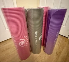 Yoga Mats Multi Purpose pink, grey, purple 