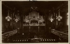 Royal Academy of Music Budapest Hungary vintage postcard d631