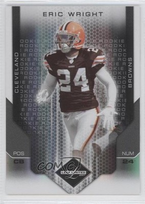 2007 Leaf Limited Rookie Spotlight Silver 20/20 Eric Wright #265 a8x