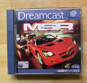 Sega Dreamcast MSR Metropolis Street Racer PAL game