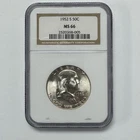 1952-S Franklin Silver Half Dollar 50c NGC MS66