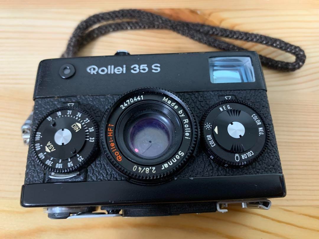 Rollei 35 S Sonnar 40mm F2.8 MADE BY Rollei SINGAPORE Compact Film