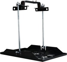 Battery Hold Down Tray Kit Metal Battery Tray Holder with Adjustable Bracket Cla