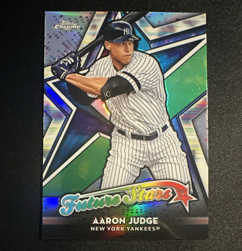 Topps 2018 Topps Chrome Future Stars Insert Aaron Judge Yankees #FS-1