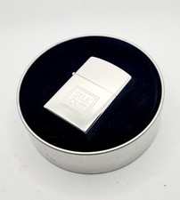 Mint Unused RETRO Hadson SILK CUT LIFT TOP PETROL LIGHTER In Fitted Tin