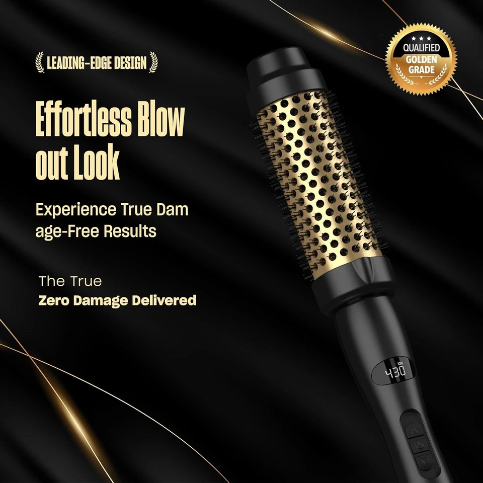 Bekind Twist Pro 1.5'' Heated Round Brush | Fast Heat, Ionic Blowout Styler - Image 3 of 4