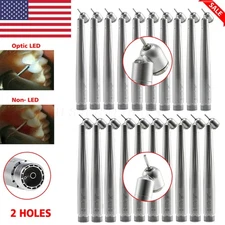 Turbina 2 orificios 45° LED pieza mano alta velocidad dental NSK Style Handpiece