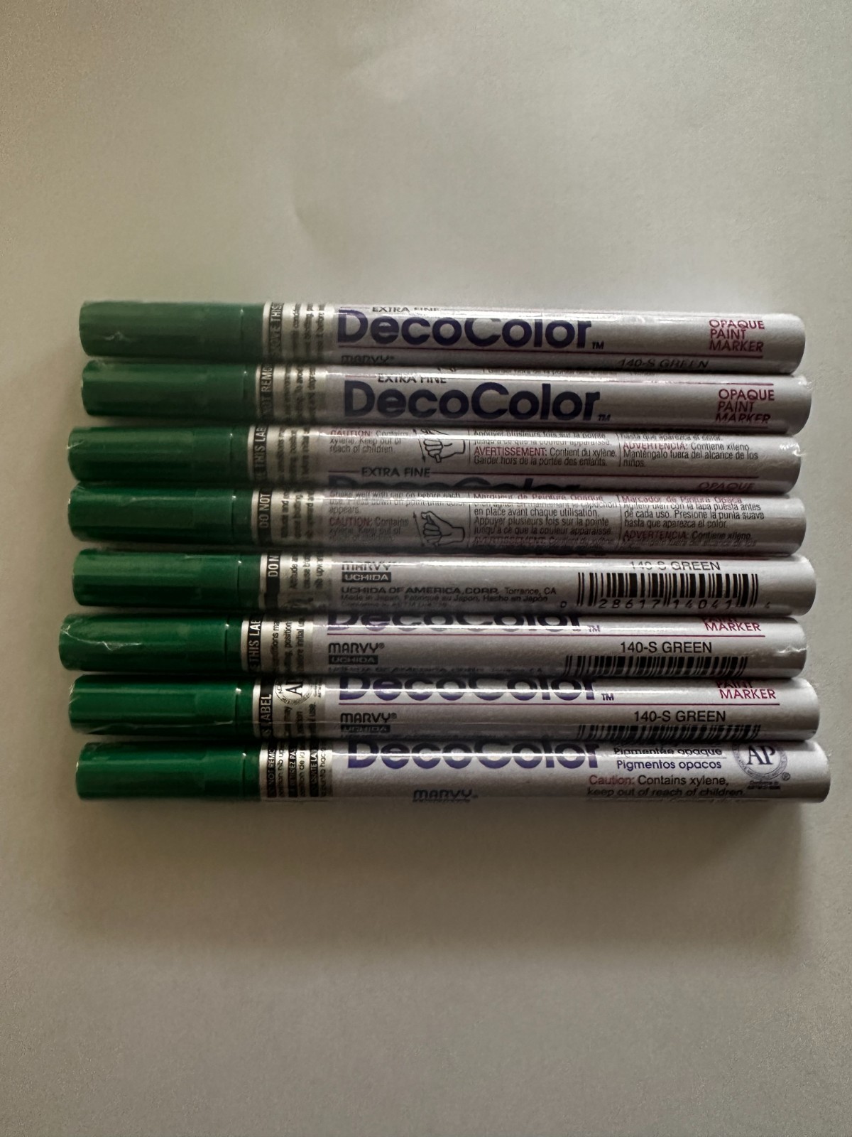 extra fine decocolor paint marker GREEN